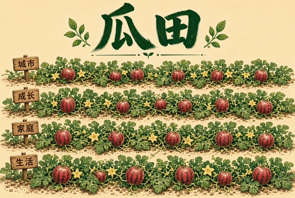 瓜田主题阅读